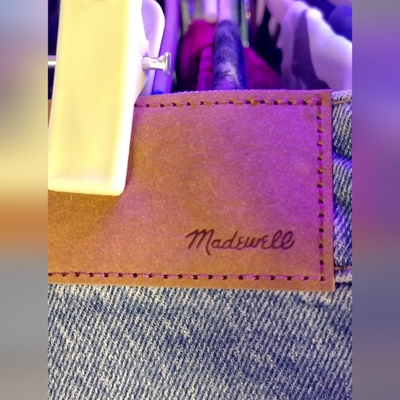 32P NEW MADEWELL The Perfect Vintage Jean 18.5-20.5" Waist 25.5" Inseam 12" Rise - Picture 7 of 12